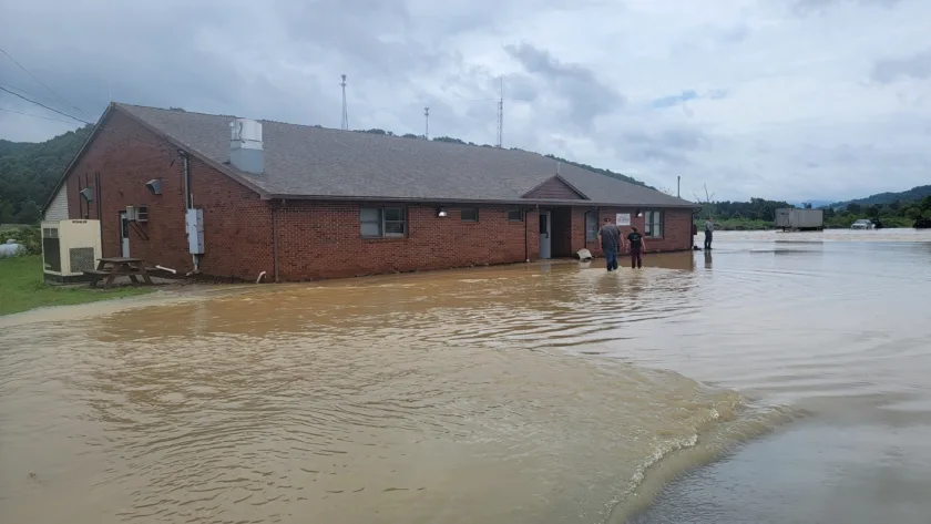 Floodwaters return to region